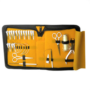 Pince à micro-anneaux en acier inoxydable pour extensions de cheveux avec aiguille de traction et logo personnalisé pour usage commercial - Product Image 2