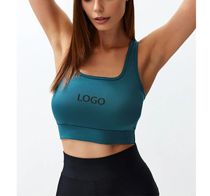 Ensemble assorti OEM de leggings de fitness moulants et de soutien-gorge de yoga, nouveau design, pour adultes, tailles américaines, avec dos croisé, pour l'exercice et les activités sportives - Product Image 5