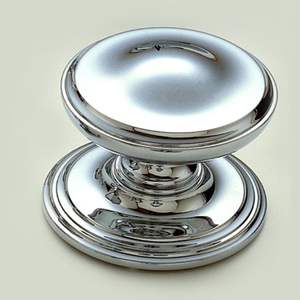 Tiradores de Metal Plateado Tradicionales para Gabinetes, Duraderos, para Cajones, Armarios de Cocina y Decoración de Interiores - Product Image 1