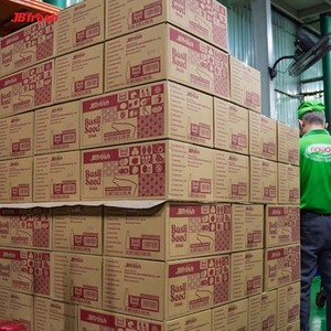 Jus de basilic JBfresh en bouteille 290ml, jus mélangé aux graines de basilic, marque privée OEM, échantillon gratuit, usine de boissons au Vietnam - Product Image 6