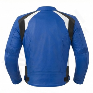 Chaqueta de Motociclista de Cuero Genuino para Hombre de la Mejor Calidad, Nueva Colección de Invierno, Chaquetas de Motocicleta con Protecciones Desmontables Personalizadas - Product Image 2