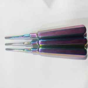 Elevador dental de acero inoxidable, recto y curvo, para extracción de raíces, destornillador quirúrgico, herramientas e instrumentos de laboratorio - Product Image 1