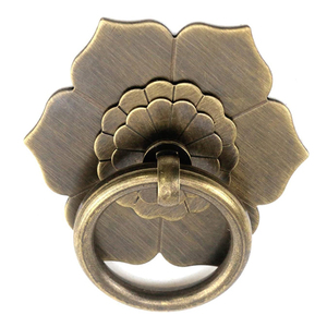 Furniture Knob Handles Golden Drop Pendant Pull Handle Fashion Ginkgo Leaf Shape Dresser Knobs for Kitchen Bathroom Cabinet Door - Product Image 6