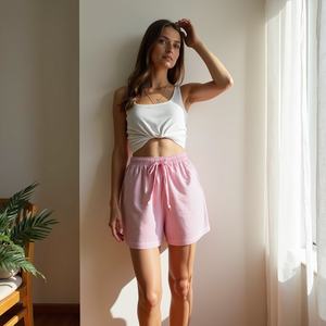 Tela ligera de algodón suave para mujer con diseño elegante hecho por artesanos - Product Image 2