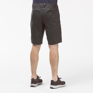 Shorts Bermuda Homme Gris Foncé en Tissu Oxford Écologique Spandex/Polyester, Taille Mi-Haute, Braguette Boutonnée, Séchage Rapide, Longueur Genou - Product Image 5