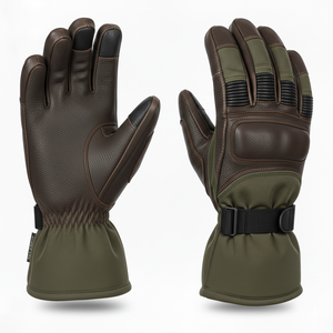 Dernier design, vente en gros, gants de chasse en cuir, sport, meilleure qualité, vente chaude, légers, imperméables, fabriqués au Pakistan - Product Image 1