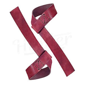 Muñequeras de Cuero de Alta Calidad para Levantamiento de Pesas, Correas de Cuero Resistentes para Gimnasio - Product Image 1