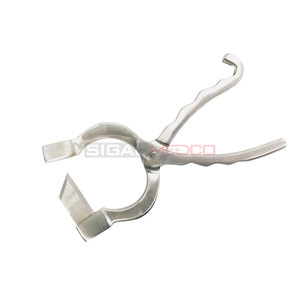 Cuchillo de Castración Ajustable de Acero Inoxidable Alemán Reutilizable Newberry, Equipo Veterinario Seguro y Efectivo para Castrar Ganado Vacuno - Product Image 4
