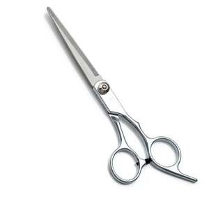 Ensemble de ciseaux de barbier en acier inoxydable de 6 pouces, ciseaux de coupe de cheveux et ciseaux à effiler pour salon, avec peigne de salon et pinces de sectionnement - Product Image 5