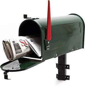 Manufacturer Classic Design Waterproof Anti-Theft Combination Lock Mailbox Parcel <b>Box</b> Vietnam Outdoor Stainless Steel Wall - Product Image 1