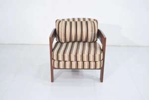 Silla de Comedor Contemporánea Tapizada en Tela con Estructura de Madera, Muebles de Interior para Hogar, Oficina, Bar en Casa, Dormitorio, Mobiliario para Hostelería - Product Image 4