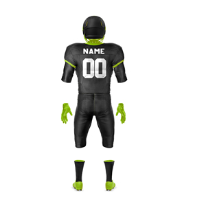 Uniforme de football américain personnalisé, couleur au choix, meilleure qualité, 100% polyester, nouveau style, manches courtes, respirant - Vente en ligne - Product Image 6