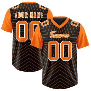 Professional American Football Jersey Moisture Wicking Fabric Digital Print Custom Logo OEM ODM Supplier Performance Wear - Product Image 3