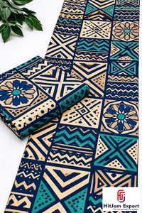 Tissu en coton africain premium Ghana Wax Print & Ankara, motifs traditionnels vibrants pour vêtements Congo - Product Image 6