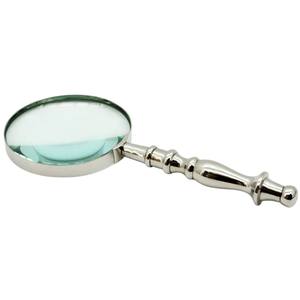 Loupe artisanale avec poignée en nacre, cadre en laiton de style antique, loupe à main pour accessoire de bureau - Product Image 6
