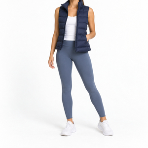 Chaleco Acolchado para Mujer, Estilo Urbano, Ligero, Cortavientos, Ecológico, Transpirable, con Logotipo Personalizado, Tejido - Product Image 6
