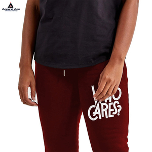 High Quality Custom Men’s Sweatpants Slim Fit Lightweight Fleece <b>Joggers</b> with Logo OEM Private Label printed sweatpants - Product Image 2