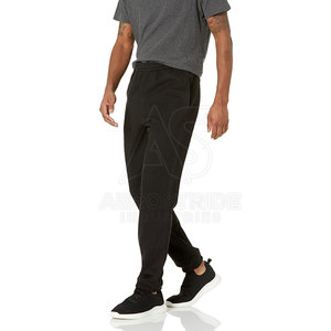 Custom Made Men's Sweat Pants with Custom Logo Straight Casual Lightweight Design Eco-Friendly & Breathable - Product Image 4