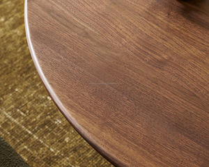 Minimalist <b>Wooden</b> <b>Round</b> <b>Dining</b> <b>Table</b> Set for Home Apartment Contemporary Villa Hotel School Park <b>Dining</b> Rooms Furniture - Product Image 3