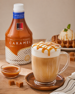 น้ำเชื่อมคาราเมล 1.8 กก. สำหรับกาแฟ ลาเต้ เครื่องดื่ม ของหวาน ไอศกรีม วาฟเฟิล แพนเค้ก ใช้งานง่าย - Product Image 1