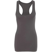 Tank Top Wanita Ultralight Pro Elite Custom Washed, Singlet Lari Dry Fit Kasual, Sablon Heat-Transfer, Pita Payet Renda