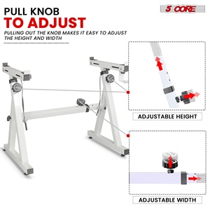 Soporte de Teclado Ajustable en Forma de Z, Plegable y Resistente, para Controlador de DJ, Soporte de 5 Niveles - Product Image 4