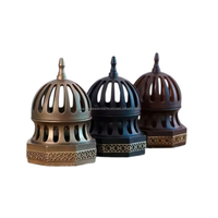 Porte-encens en métal de haute qualité au style moderne, brûleur de Mabkhara, design simple et moderne, durable, écologique pour la maison et l'hôtel
