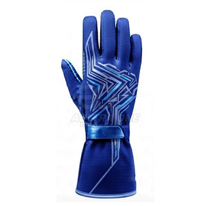 Gants de karting d'hiver professionnels, design personnalisé par sublimation, tissu imperméable et respirant, légers, à doigts complets, antidérapants - Product Image 2