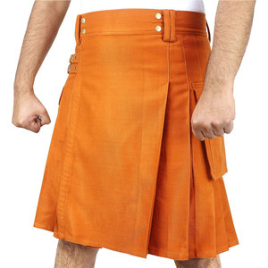 Kilt écossais artisanal traditionnel en tartan de luxe, robuste et sur mesure pour homme - Product Image 2