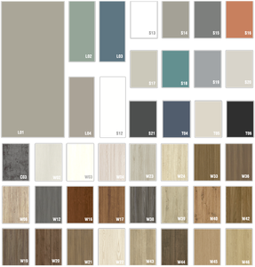 Mur acoustique en PVC nervuré, design moderne, écologique, recyclable, résistant à l'eau, à l'humidité, au feu et à la sonorisation, pour la maison - Product Image 4