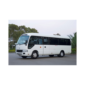 Minibús Usado Marca Toyota de 17-30 Asientos, Autobús de Pasajeros con Volante a la Izquierda y Puerta Eléctrica - Product Image 2