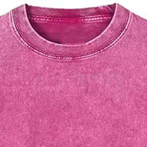 Camiseta de Hombre de Algodón 100% de Alta Calidad, Estilo Casual, Ajuste Regular, Transpirable, con Lavado Ácido y Personalizable, Estilo Urbano - Product Image 6