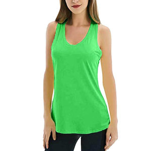 Débardeur Femme Sans Manches en Mélange de Coton Premium, Coupe Décontractée, Texture Lisse, Confortable, Tendance Estivale - Product Image 1