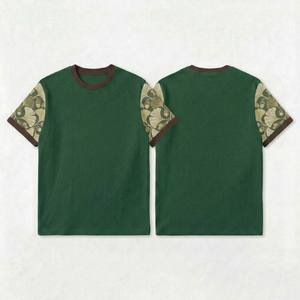 Camiseta Lisa para Hombre, Manga Corta, Algodón Suave y Sostenible, Color Sólido, Uso Diario, Camisetas Básicas para Hombre - Product Image 2