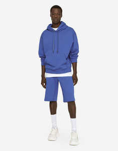Nouvelle mode homme, ensemble sweat-shirt et short vintage en coton 100%, sur mesure, vêtements décontractés deux pièces - Product Image 4