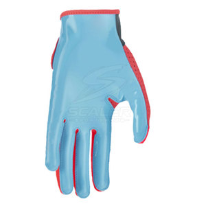 Guantes de Fútbol Americano de Cuero para Todo Clima con Palma Antideslizante, Tejido Transpirable y Ajuste Seguro para Deportes al Aire Libre - Product Image 5