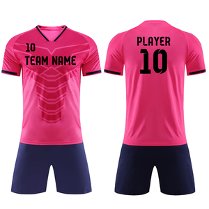 Maillot et short d'uniformes de football pour adultes en polyester Ensemble complet de gardien de but pour l'entraînement avec des conceptions de logo d'impression d'appliques personnalisées - Product Image 2