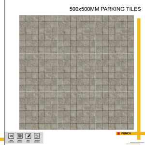 Baldosas de porcelana Impact Ready para estacionamiento de 50x50 cm, diseñadas para áreas de uso intenso donde el rendimiento es más importante que el acabado decorativo. - Product Image 1