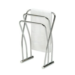 Finest Quality Towel Stand Free Standing Curved Towel <b>Rack</b> Modern Stainless Steel Floor Standing Bathroom Organizer Holder - Product Image 4