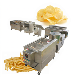 Équipement automatique de traitement des frites avec chauffage au gaz/électrique en acier inoxydable pour la fabrication de chips de bananes plantains - Product Image 6