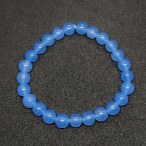 Bracelet en pierres naturelles d'apatite bleue, bijoux de mode pour hommes et femmes, vente en gros - Product Image 2