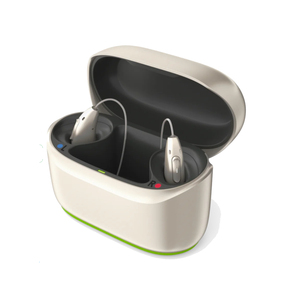 เครื่องช่วยฟัง Phonak Sphere Infinio Ultra i70 RIC แบบชาร์จได้ ใช้พลังงานจาก AI สำหรับผู้มีปัญหาการได้ยินระดับปานกลางถึงรุนแรง (2 เครื่องช่วยฟัง, 1 แท่นชาร์จ) - Product Image 2