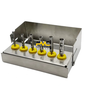 ชุดดอกสว่านสำหรับรากฟันเทียม 6 ชิ้น พร้อมดอกสว่านขนาดยาวสำหรับการผ่าตัดที่แม่นยำและควบคุมได้ - Product Image 4