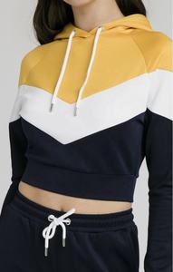 Ensemble de survêtement court à capuche et pantalon de jogging en molleton doux et respirant pour l'entraînement, la salle de sport, la course à pied, les vêtements de sport décontractés, tenue deux pièces - Product Image 4