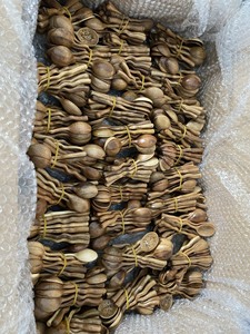 Ensemble de cuillères en bois vintage écologiques BLUE LOTUS FARM, résistantes au four et au lave-vaisselle, ustensiles de cuisine durables, approvisionnement en gros - Product Image 6