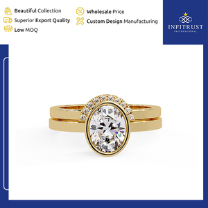 In Depth Experienced Vendor Selling Customizable Handcrafted VVS Clarity 925 Sterling Silver Solitaire <b>Diamond</b> <b>Rings</b> from India - Product Image 2