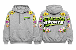 Sweat à capuche en molleton 100% coton avec impression en relief, étiquette personnalisée, logo et design sur mesure, service OEM et ODM, étiquette de marque, étiquette de taille et emballage - Product Image 3