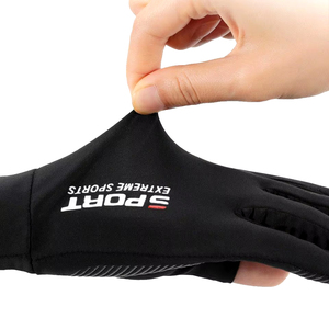 Guantes de Pesca Unisex Vantrex de Medio Dedo Antideslizantes, Color Verde Oliva, PU Duradero, para Deportes al Aire Libre, 2 Piezas - Product Image 5
