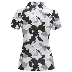 Camisetas de Polo para Mujer de Alta Calidad, Cómodas, Transpirables, con Impresión Digital por Sublimación, OEM, Estilo Urbano - Product Image 6