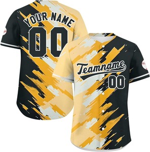 Camiseta de Béisbol Personalizada Sublimada, Lisa, para Hombre, Transpirable, de Poliéster, Uniforme, Bordado, Impresión, Camiseta de Softbol en Oferta - Product Image 6